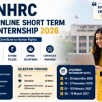 NHRC Online Internship 2026