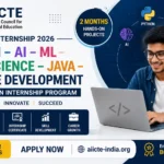 AICTE Python AI ML Internship 2026
