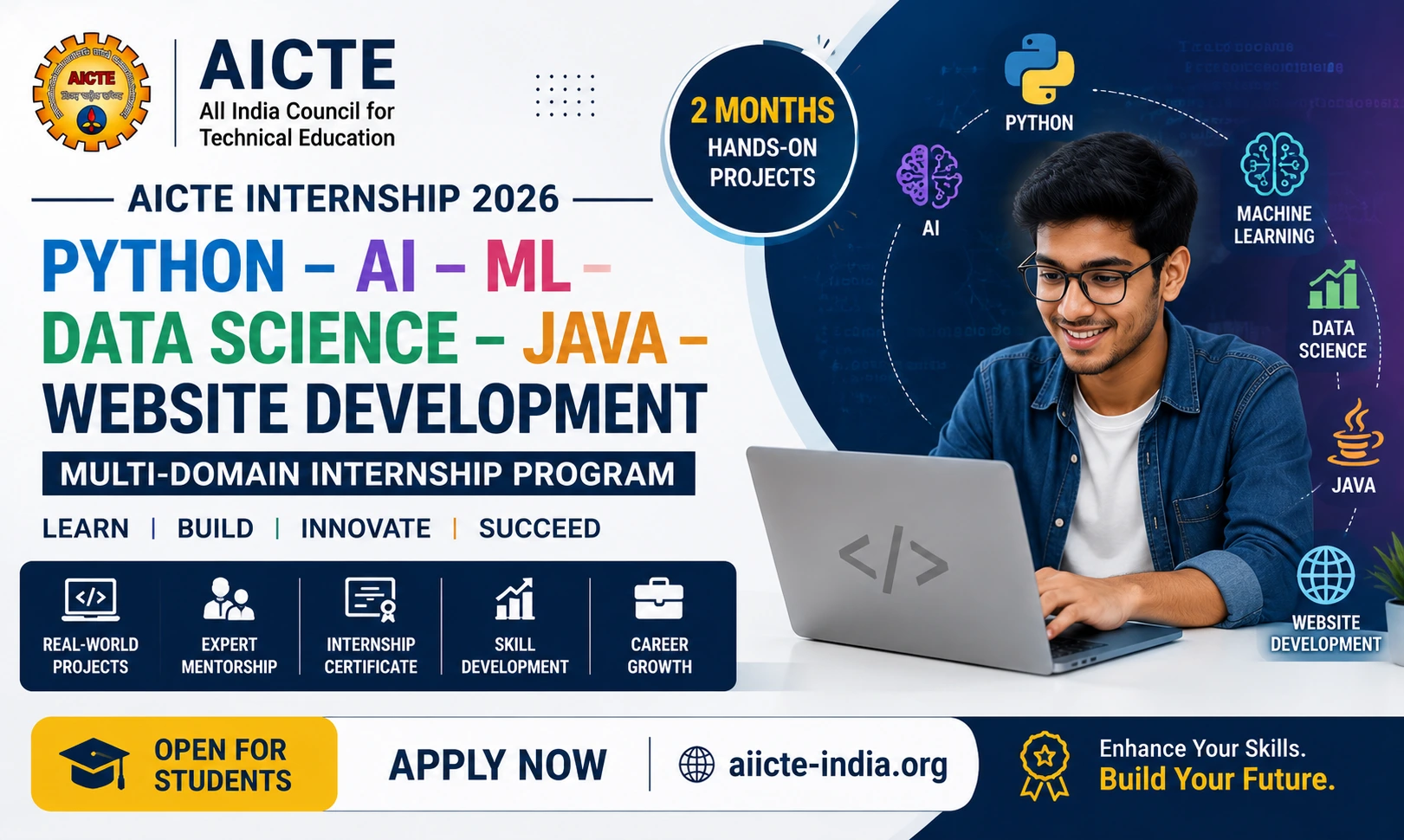 AICTE Python AI ML Internship 2026 | Apply Online