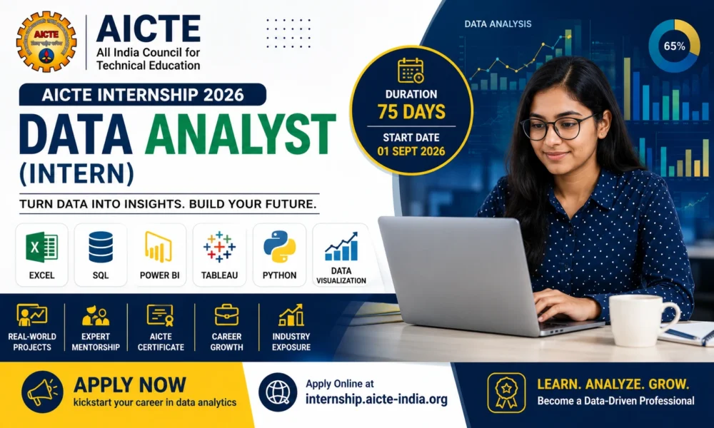 AICTE Data Analyst Jobs Internship 2026