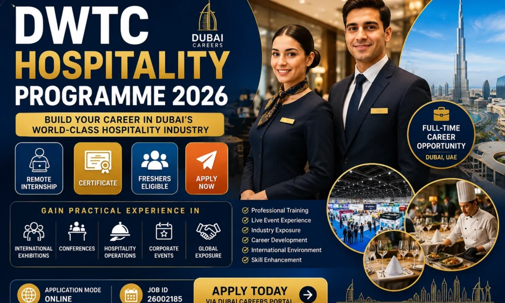 Dubai DWTC Hospitality Jobs 2026