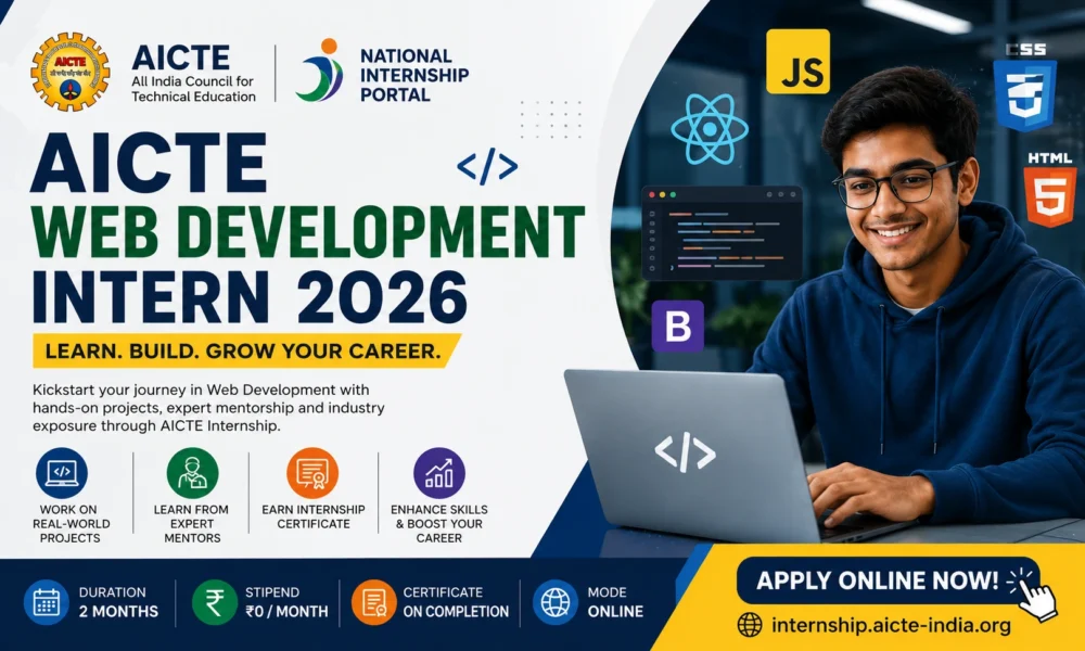AICTE Web Development Intern 2026