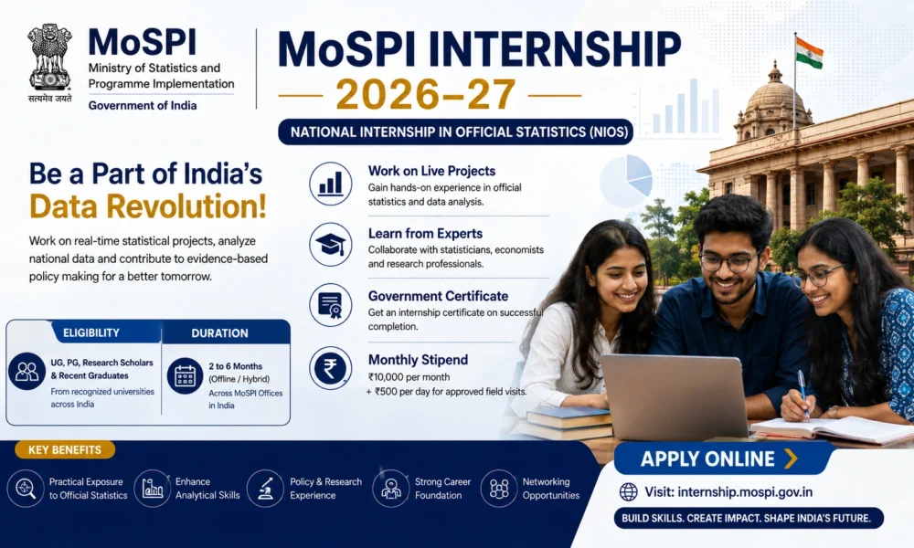 MoSPI Government Internship 2026