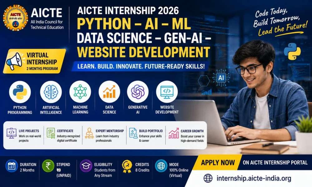 AICTE Python Gen AI Internship 2026