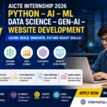 AICTE Python Gen AI Internship 2026
