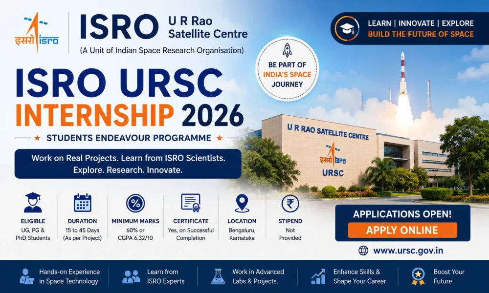 ISRO URSC Internship 2026
