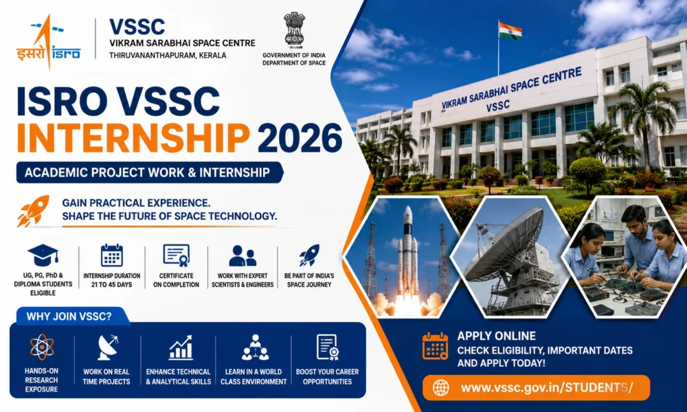 ISRO VSSC Internship 2026
