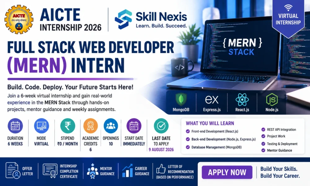 AICTE MERN Internship 2026