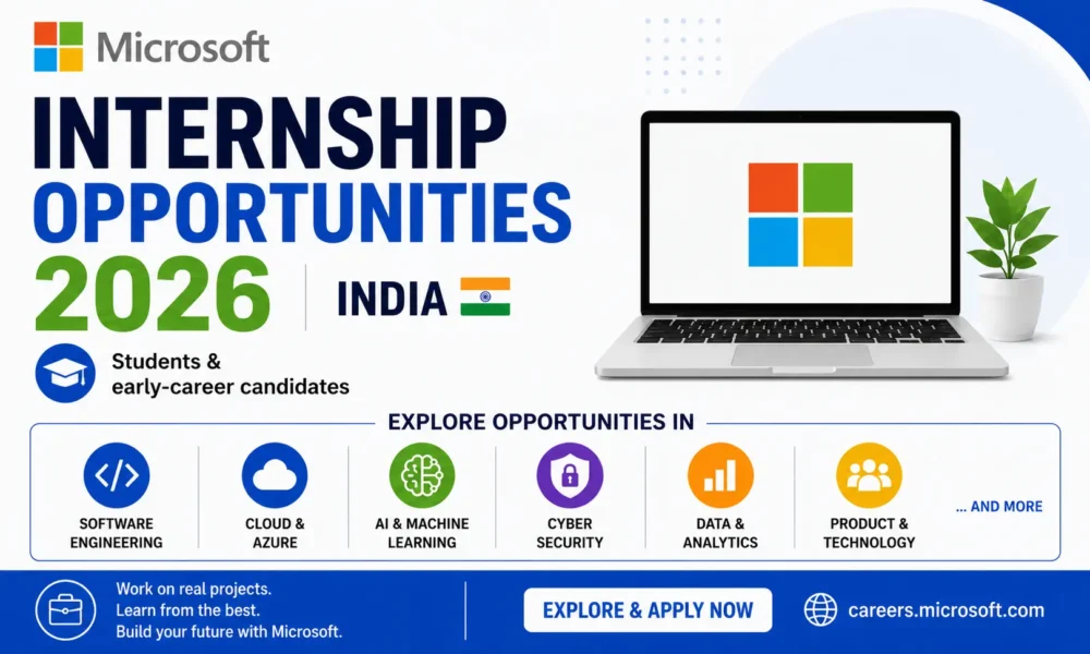 Microsoft Internship Opportunities 2026