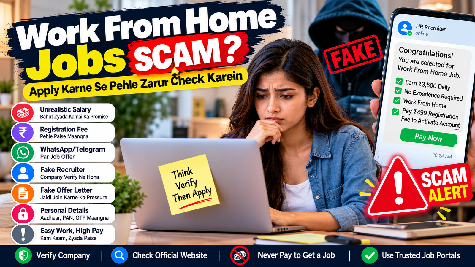 Fake Work From Home Jobs