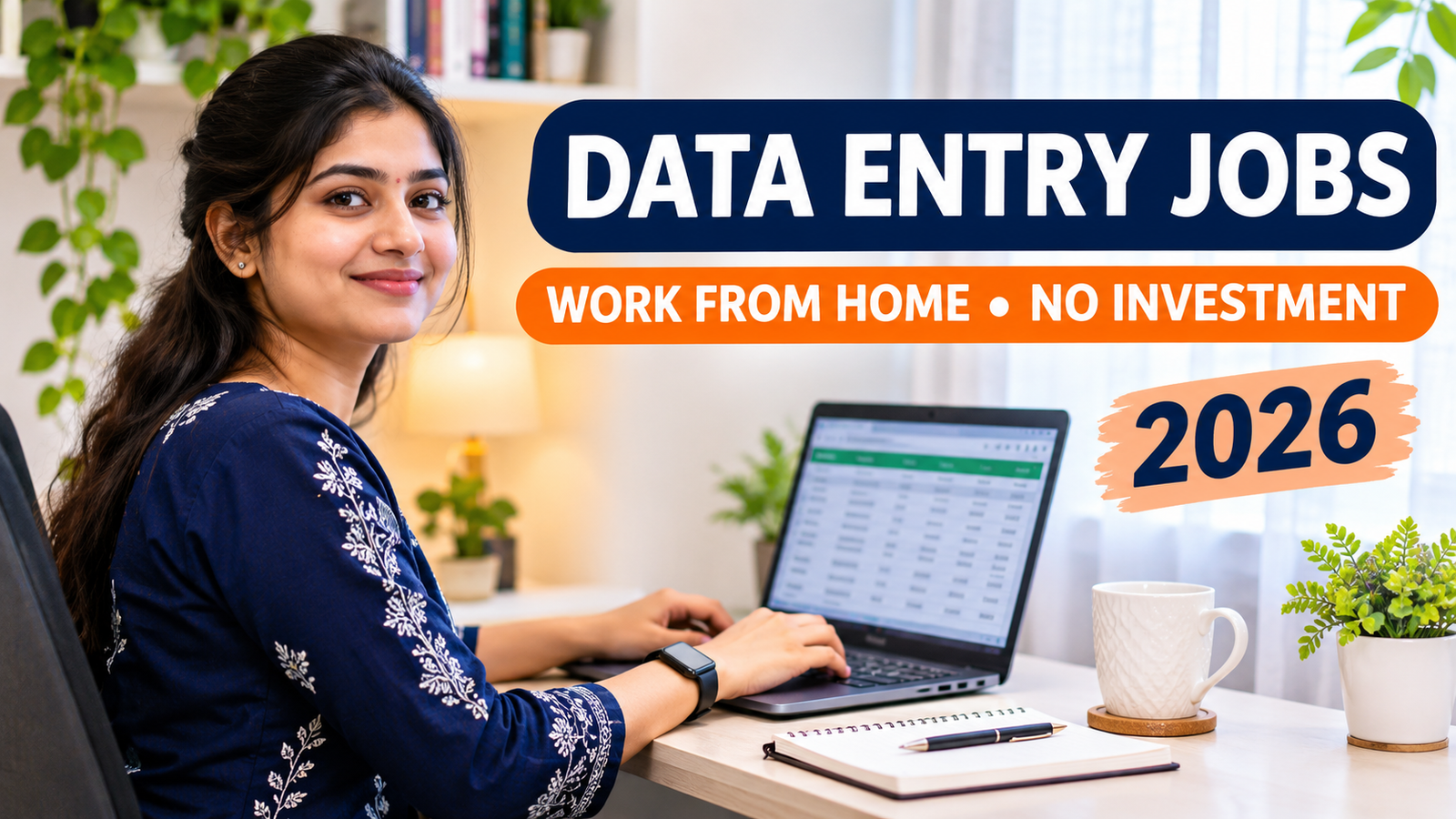 Data Entry Jobs Work From Home Without Investment 2026