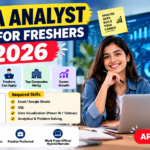 Data Analyst Jobs for Freshers 2026