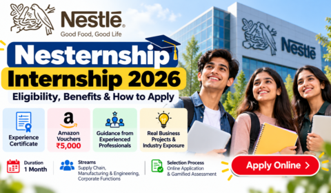Nestlé Nesternship Internship 2026 eligibility and application details