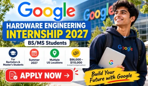 Google Hardware Engineering Internship 2027