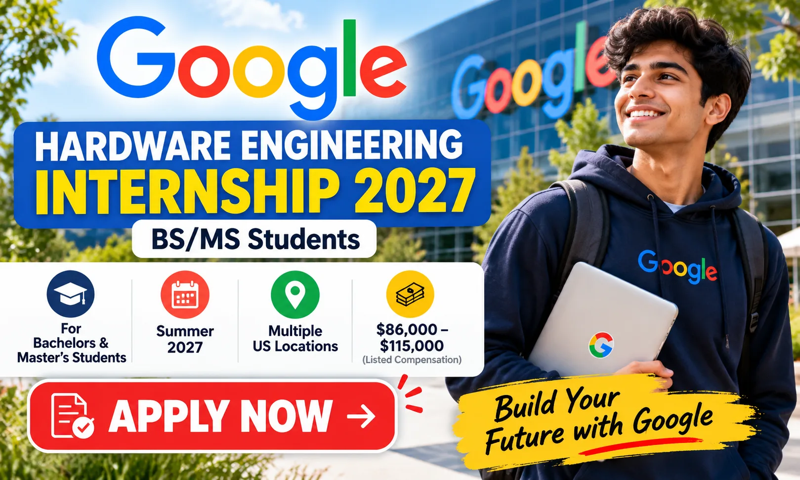Google Hardware Engineering Internship 2027