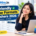 ATS-Friendly Resume Formats for Freshers