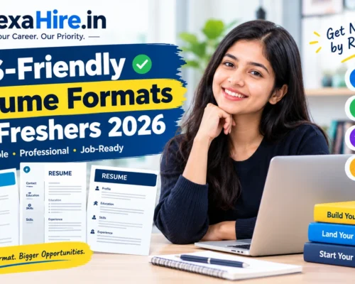 ATS-Friendly Resume Formats for Freshers
