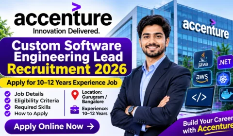 Accenture Custom Software Engineering Lead