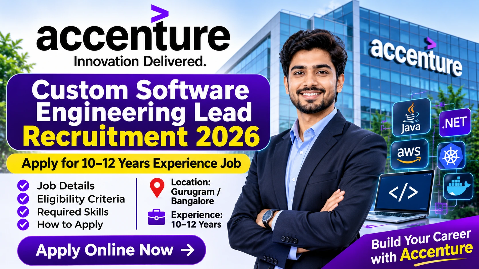Accenture Custom Software Engineering Lead