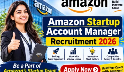 Amazon Startup Account Manager Recruitment 2026