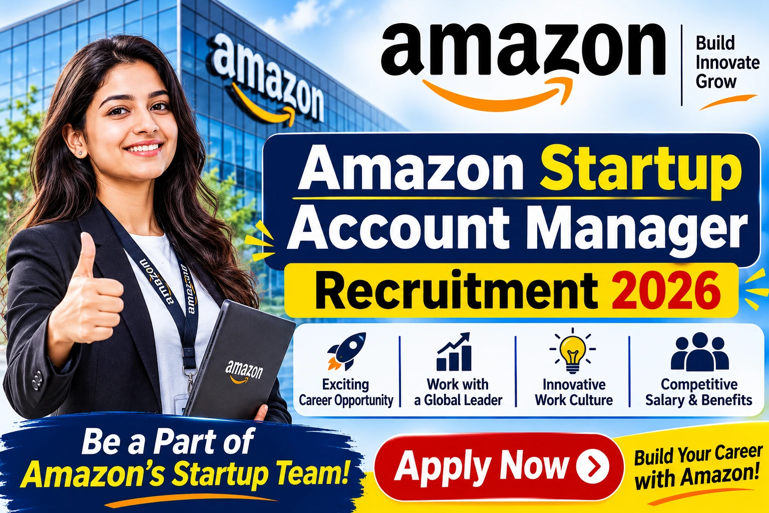 Amazon Startup Account Manager Recruitment 2026