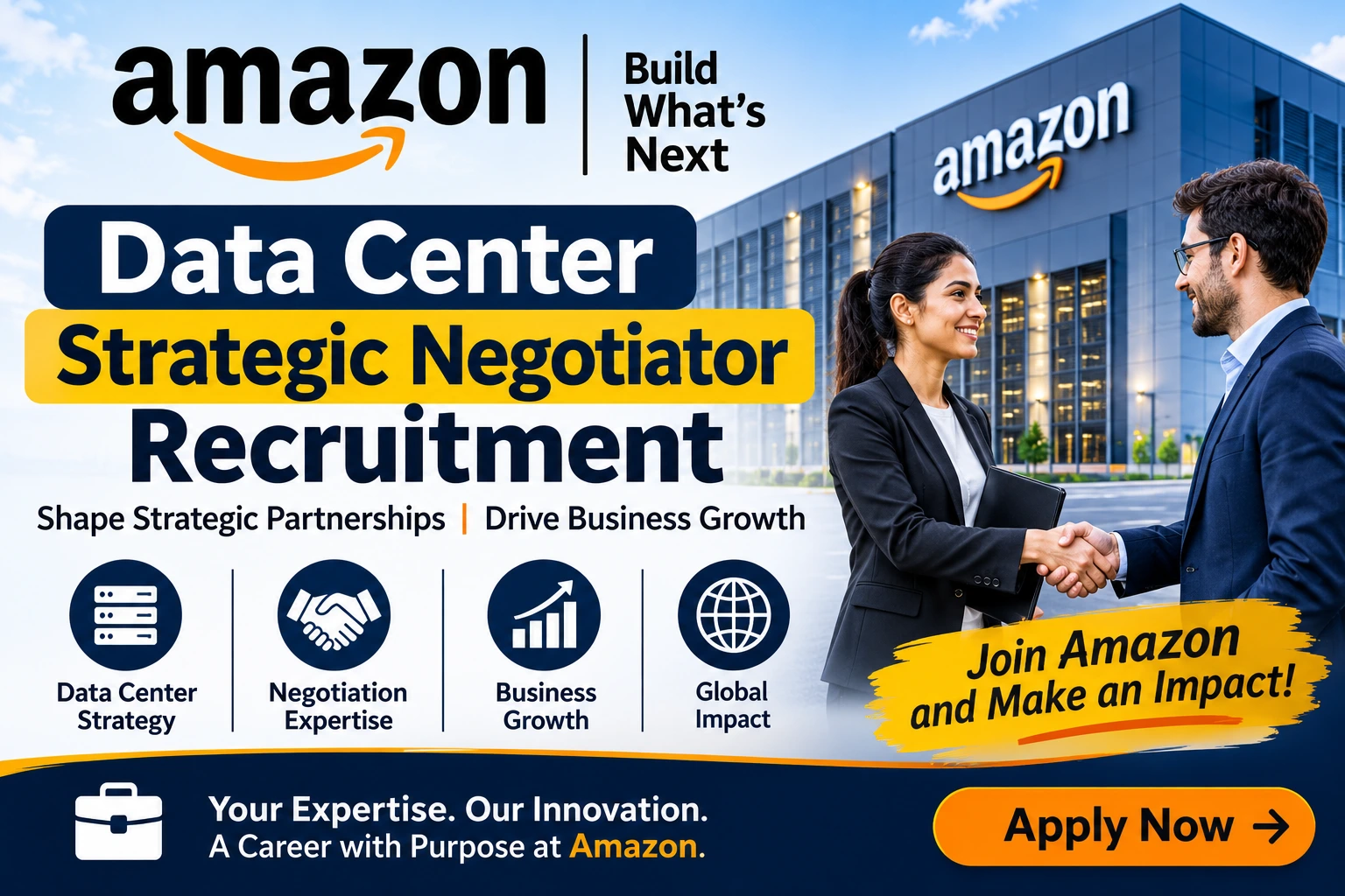 Amazon Data Center Strategic Negotiator Recruitment