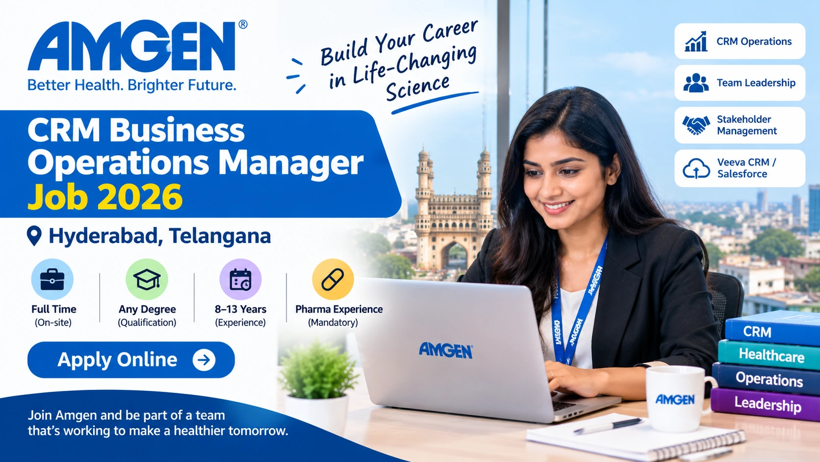 Amgen CRM Business Operations Manager