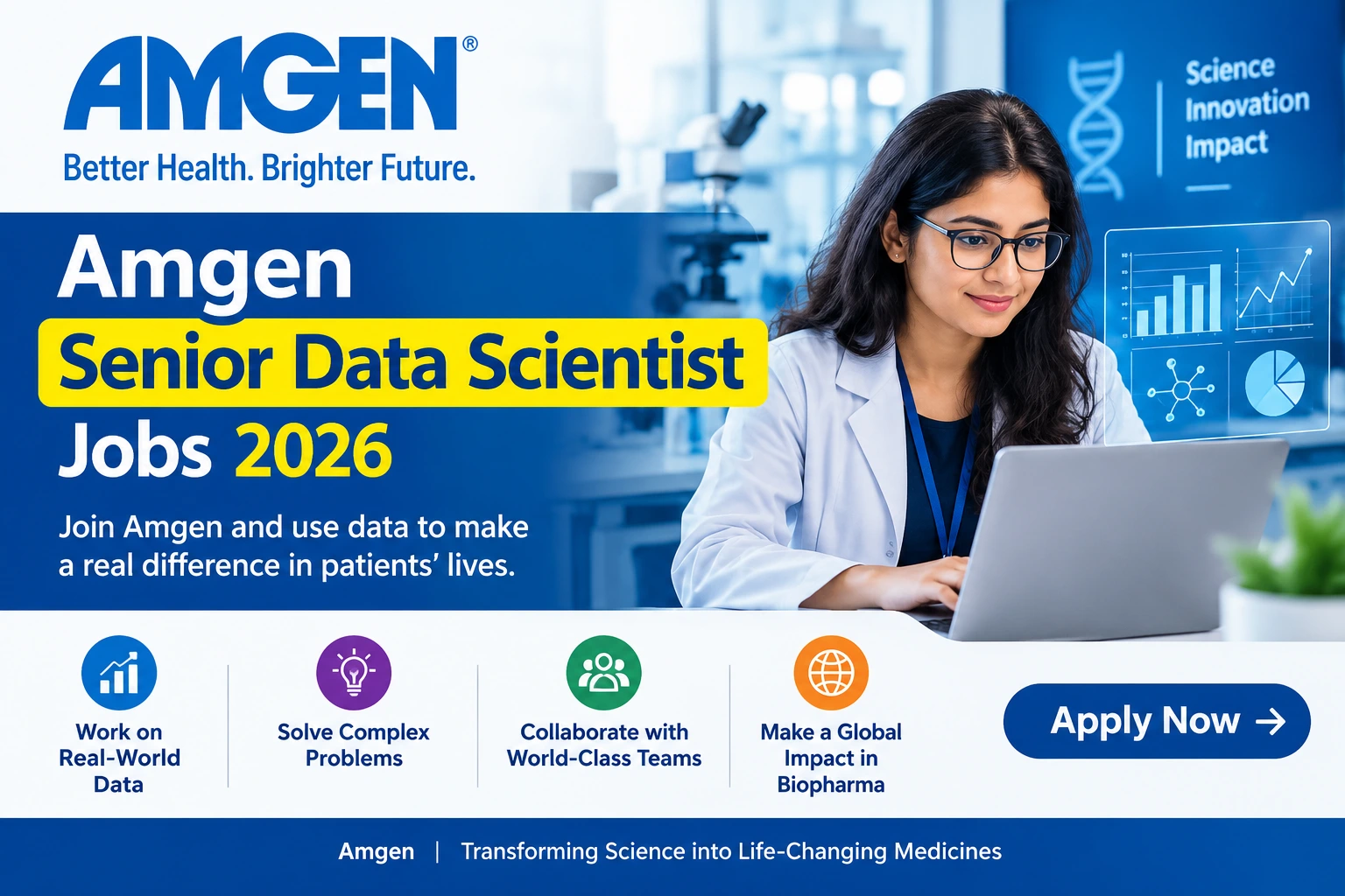 Amgen Senior Data Scientist Jobs 2026