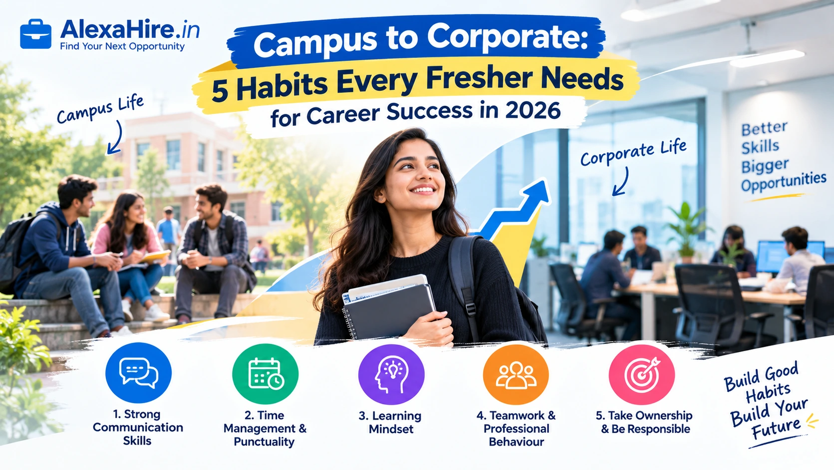 Campus to Corporate Habits for Fresher