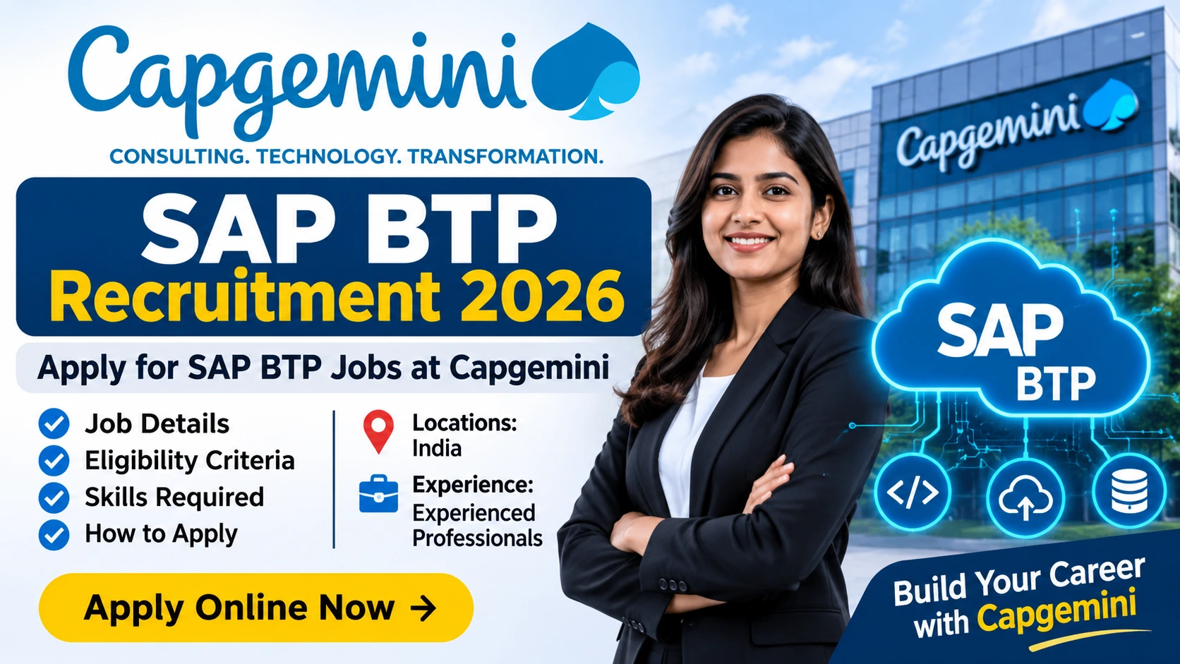 Capgemini SAP BTP Recruitment 2026