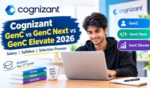 Cognizant GenC vs GenC Next vs Elevate