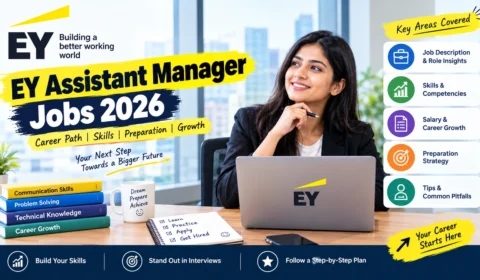 EY Assistant Manager Jobs 2026