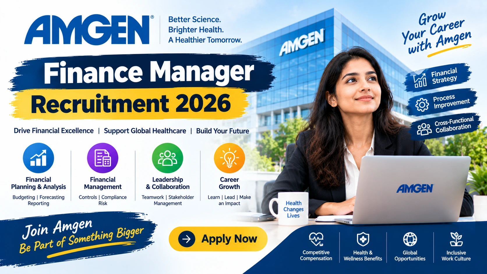 Amgen Finance Manager Recruitment 2026