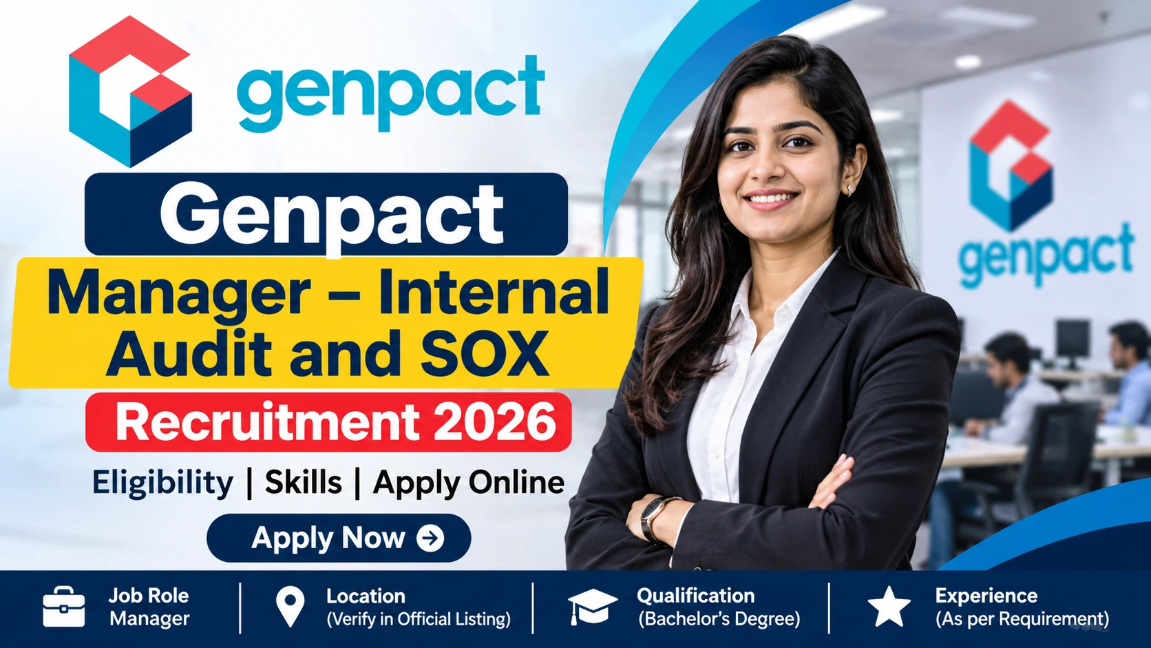 Genpact Manager Internal Audit