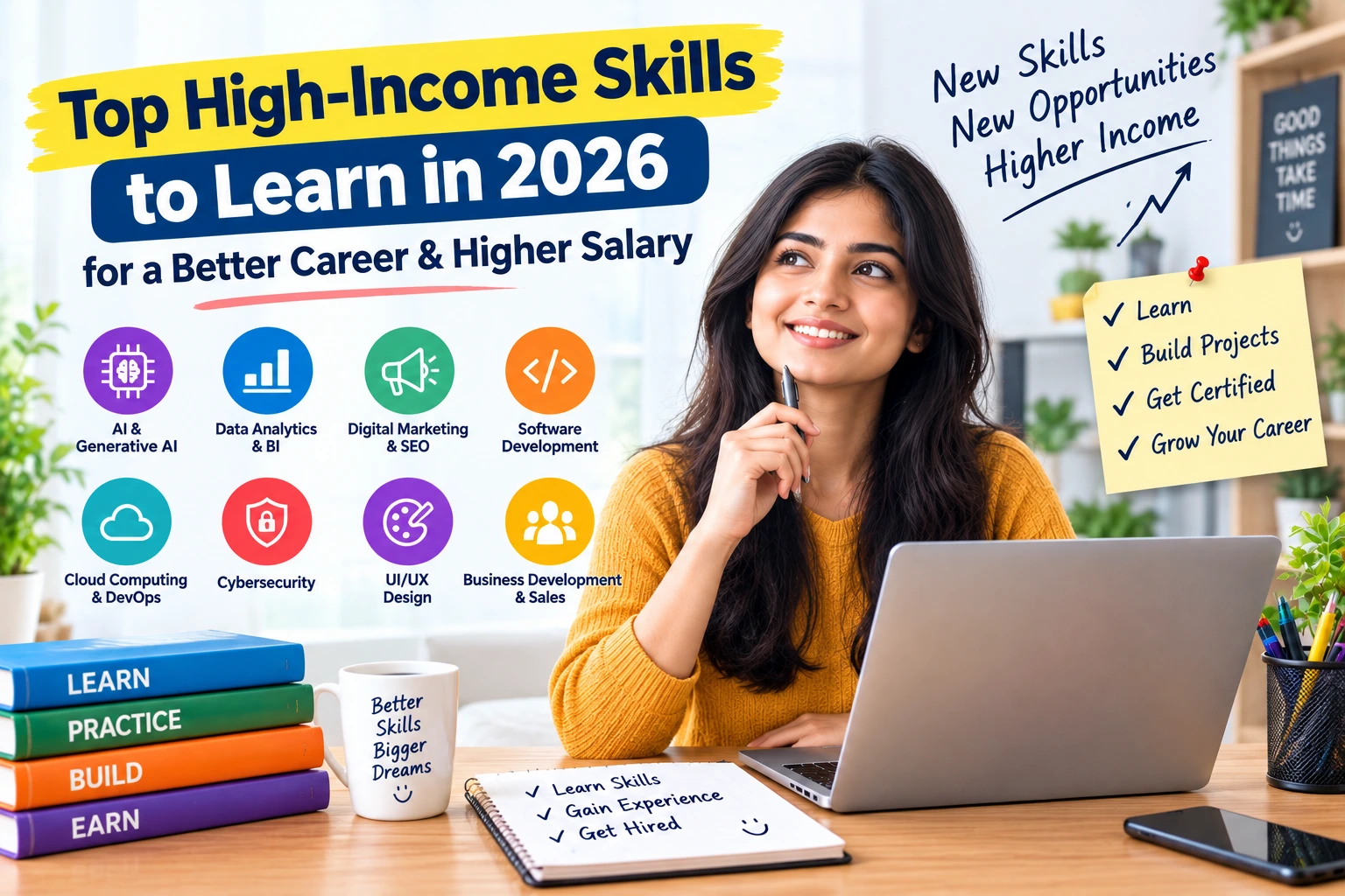 Top High-Income Skills to Learn 2026