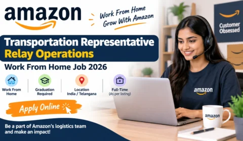 Amazon Transportation Representative Work From