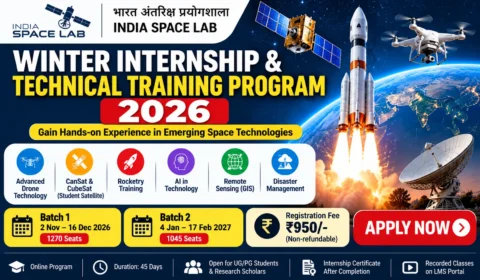 India Space Lab Winter Internship 2026