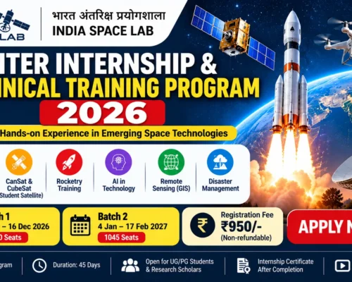 India Space Lab Winter Internship 2026
