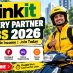 Blinkit Delivery Partner Jobs 2026 with delivery rider and online registration details