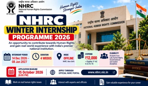 NHRC Winter Internship 2026