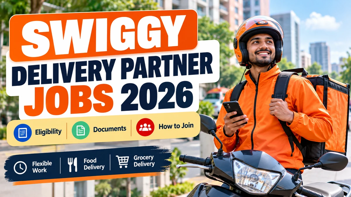 Swiggy Delivery Partner Jobs 2026