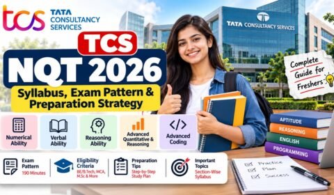 TCS NQT 2026 Syllabus, Exam Pattern and Preparation Tips
